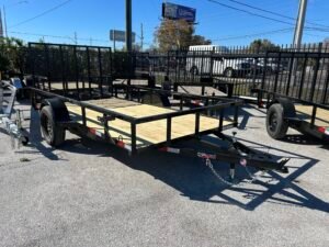 6′ x 12′ Ramp Door Utility Trailer