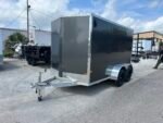2026 6 x 12 TA Aluminum Enclosed Trailer Barn Doors