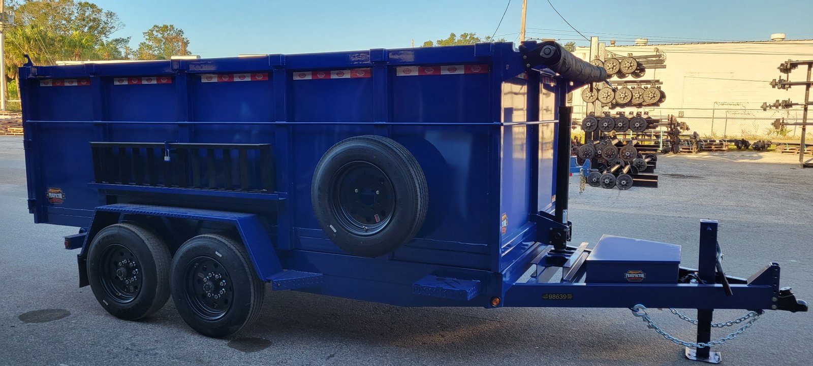 7 x 14 x 4 Prospector Dump Trailer