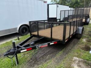 6′ x 12′ x 2′ Mesh Sides Utility with Ramp