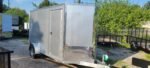 6×12 Enclosed Aluminum Trailer