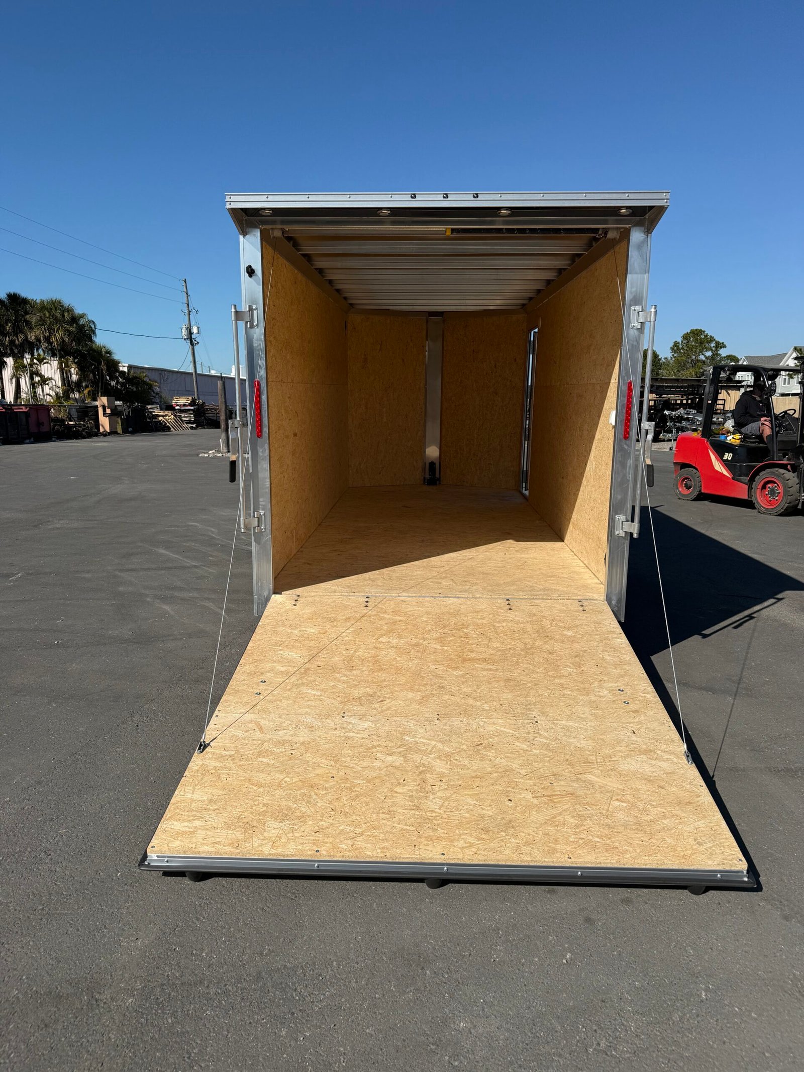 2026 ALCOM STEALTH 7X16 ENCLOSED CARGO TRAILER W/ REAR SPOILER - Image 6