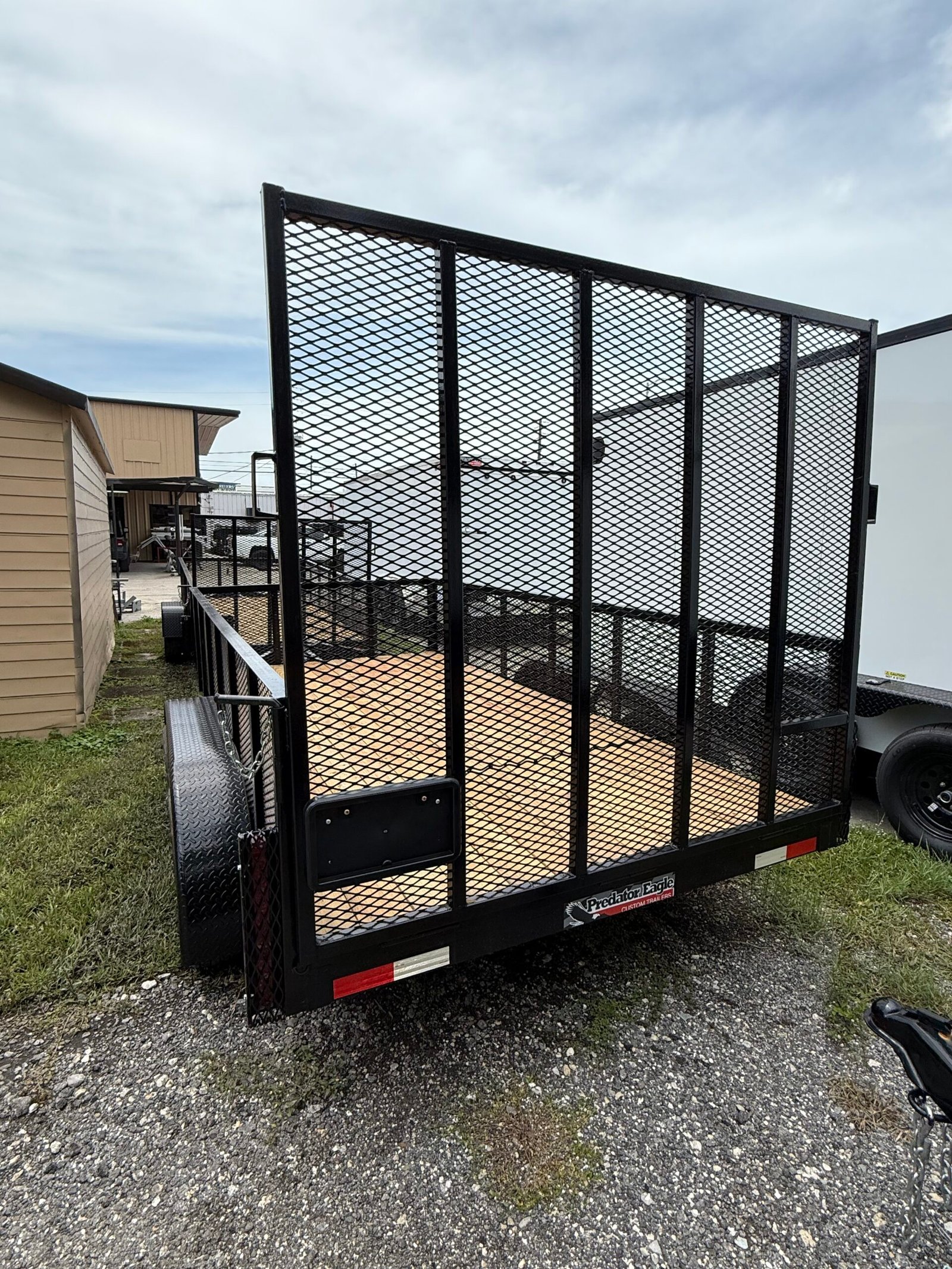 6′ x 12′ x 2′ Mesh T/A Utility with Ramp - Image 3