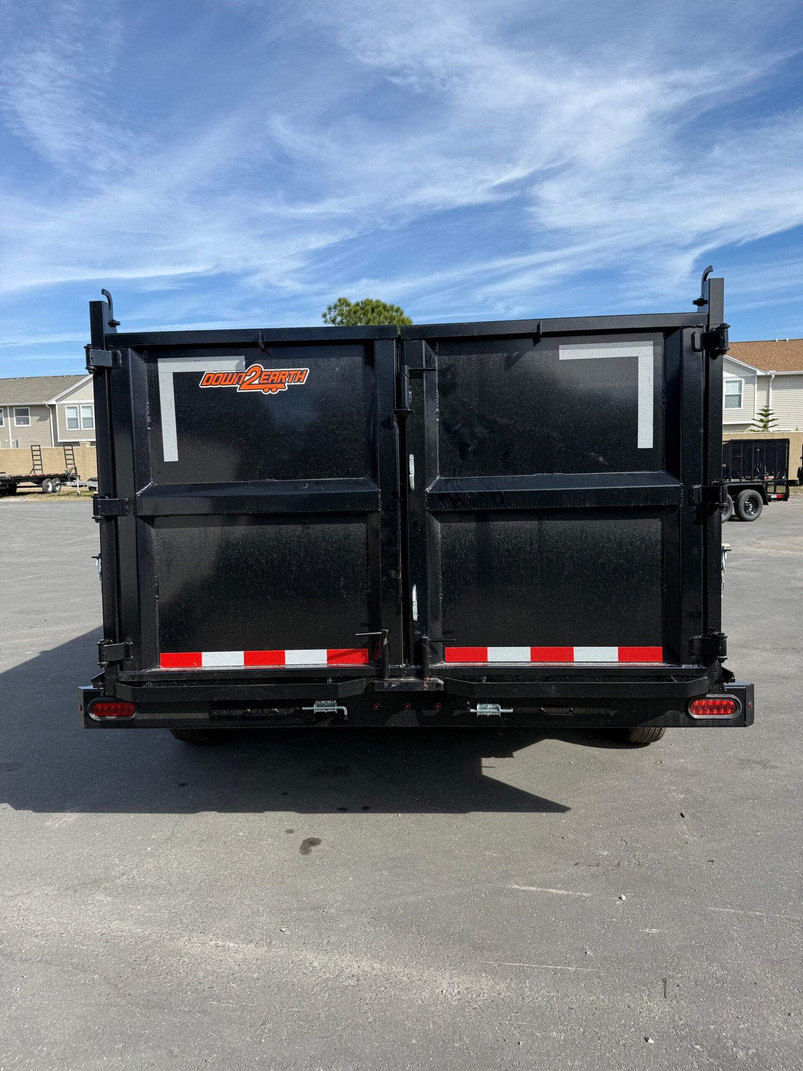 2026 DOWN2EARTH 7X14X4 TANDEM AXLE STEEL DUMP TRAILER 14K - Image 5