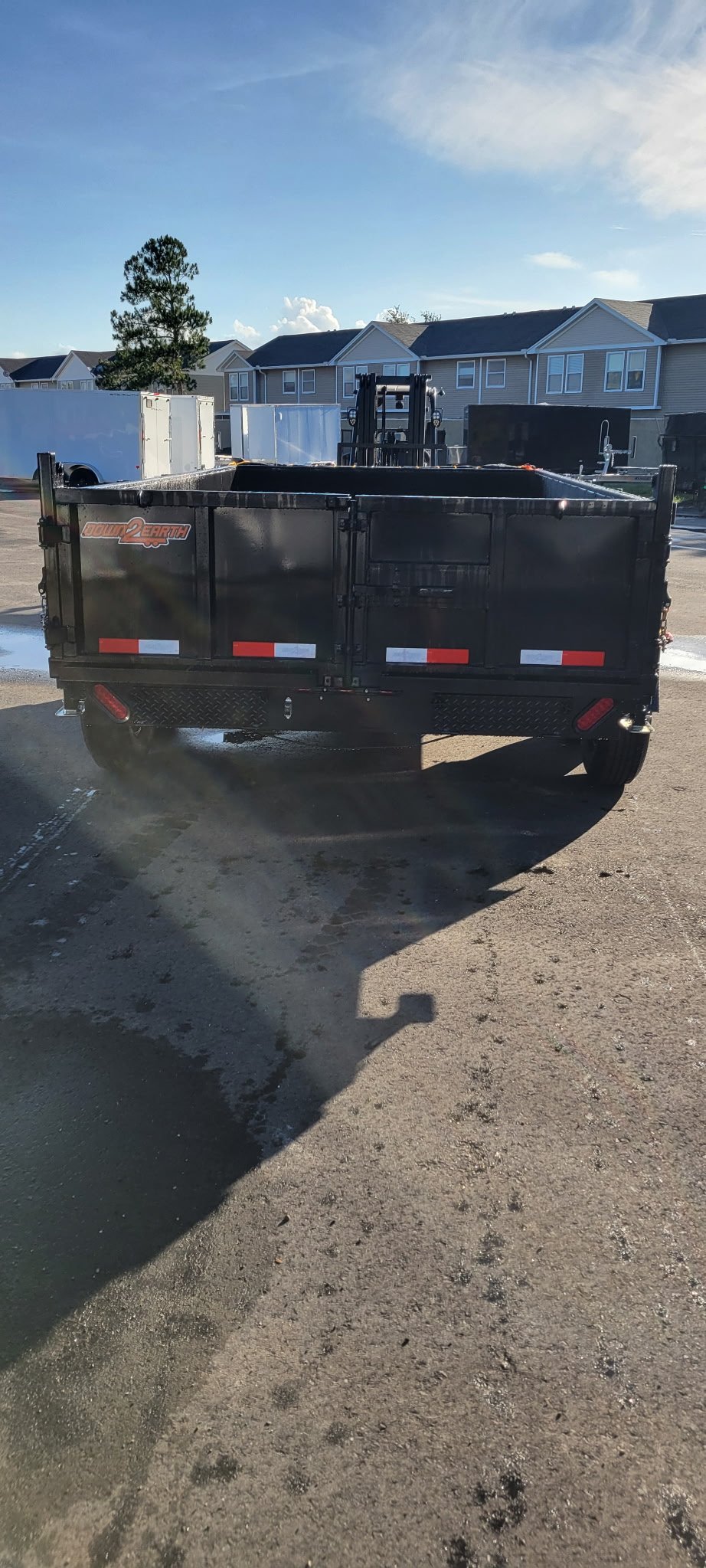 Down to Earth d2e 7x14x2 Dump Trailer - Image 2