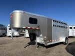 2012 Hart Trailers Short-Go Single Axle Stock / Stock Combo Trailer