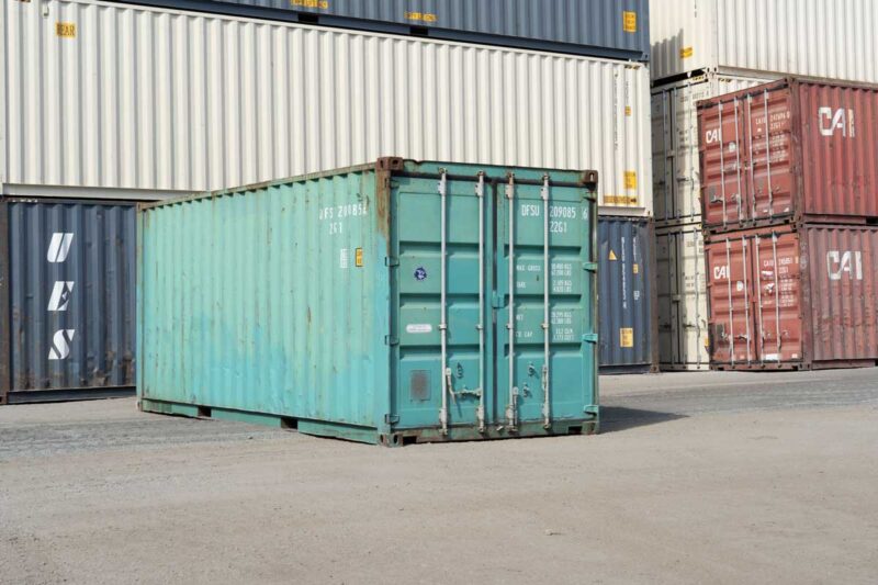 Storage Container Class 1 20ft Standard Shipping Container – USED (Storage-Class) – Vander Haags LLC