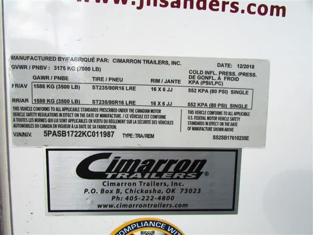 2019 Cimarron Showstar 6 pen - Image 16